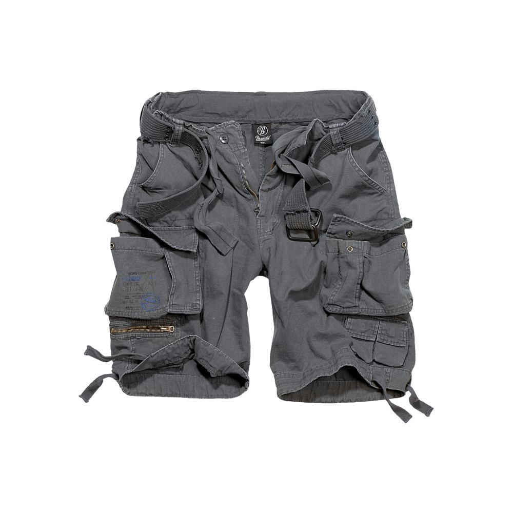 Brandit - Savage Vintage Cargo Kurze Hose - Grau